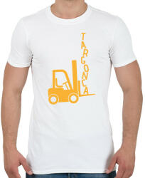 printfashion Targonca - Férfi póló - Fehér (13076226)