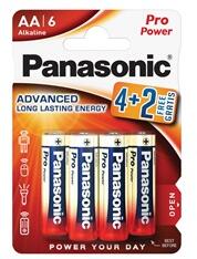 Panasonic LR6PPG/6BP 4+2F 1, 5V AA/ceruza tartós alkáli elem 6 db/csomag (LR6PPG-6BP4-2) - bestbyte