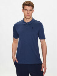 Skechers Tricou polo Off Duty M3TO45 Bleumarin Regular Fit