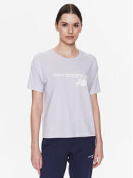 New Balance Tricou Stacked WT03805 Violet Relaxed Fit