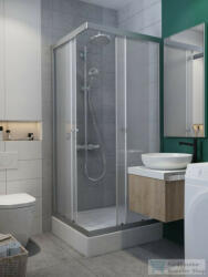 Radaway Projecta C 80x80 szögletes zuhanykabin, króm/átlátszó (34260-01-01M)