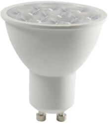 V-TAC Bec LED 6W Cip SAMSUNG, GU10, Ripple Plastic, Lens Cover 10°, 6400K (8965-B)