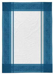  Elegáns pamut konyharuha - kék - 50x70 cm