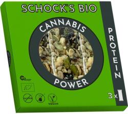 Schock Batoane Crocante cu Canabis Power Bio 3x25gr Schock