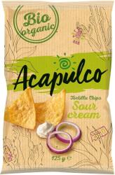 Acapulco Chips cu Smantana Tortilla Bio Acapulco 125gr