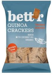 bett'r Crackers cu Quinoa si Boia Fara Gluten Bio 100gr Bettr