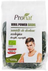 Pronat Seminte de Dovleac Decojite Bio Viril Power Seeds 100gr Pronat