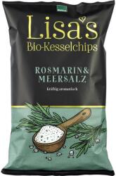 Lisa's Chipsuri de Cartofi cu Rozmarin si Sare de Mare Fara Gluten Bio 125 grame Lisa's