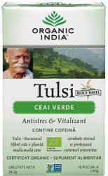 Organic India Ceai Verde Antistres Tulsi Bio 18pl Organic India