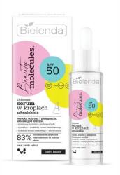Bielenda Ser de protecție facială ultra-ușoară SPF50 - Bielenda Beauty Molecules Face Serum 30 ml