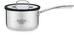 BOHMANN Cratita inox Bohmann Premium BP-0830-16, 16 x 9 cm, 1.8 litri, capac sticla