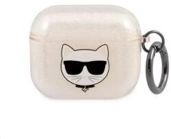 Karl Lagerfeld Choupette AirPods 3 tok arany (KLA3UCHGD) (KLA3UCHGD)