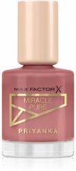 MAX Factor x Priyanka Miracle Pure lac de unghii pentru ingrijire culoare 212 Winter Sunset 12 ml