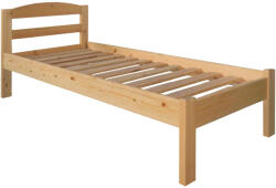 Komforttéka Zénó alacsony lábvéges fenyő ágykeret 90 + ajándék ágyráccsal - fenyobutor24