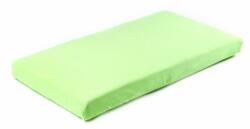 SENSILLO Cearsaf de bumbac jersey cu elastic Sensillo 120x60 cm Verde (SILLO-2205) - ookee