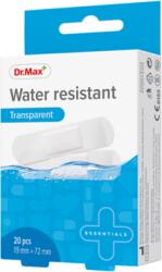 Dr. Max Plasturi transparenti rezistenti la apa 19 x 72mm, 20 bucati