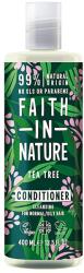 Faith in Nature Balsam natural purifiant cu tea tree pentru par gras cu matreata, 400ml, Faith in Nature
