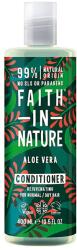 Faith in Nature Balsam natural nutritiv cu aloe vera pentru par normal sau uscat, 400ml, Faith in Nature