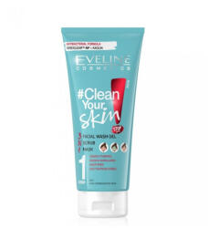 Eveline Cosmetics Gel de curatare 3in1 Clean Your Skin, 200ml, Eveline Cosmetics