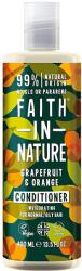 Faith in Nature Balsam natural revigorant cu grapefruit si portocale pentru par normal sau gras, 400ml, Faith in Nature