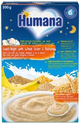 Humana Cereale cu lapte si banana Noapte Buna de la 6 luni, 200g, Humana