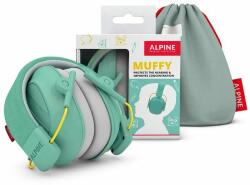 Alpine Casti antifonice pliabile pentru copii de la 5-16 ani SNR 25 Muffy Kids Mint ALP26474, 1 bucata, Alpine