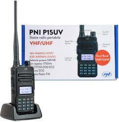 PNI Statie radio portabila VHF/UHF PNI P15UV dual band (PNI-P15UV) Statii radio