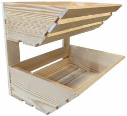 Tonap Fából készült kétszintes gyümölcsdoboz 30 x 13 x 40 cm (2Z)