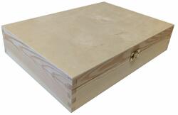 Tonap Gaboni Zárható fa doboz 35 x 7 x 25 cm (10HR)