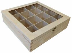 Tonap Gaboni Zárható fadoboz 30 x 8 x 29 cm (3HR)