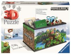 Ravensburger 223 db-os 3D puzzle - Minecraft tároló doboz - gyerekjatekbolt