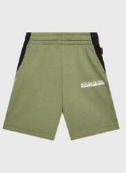 Napapijri Pantalon scurți din material Pinta NP0A4GX8 D Verde Regular Fit
