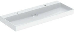 Geberit One mosdó két csaplyukkal 120x48 cm túlfolyó nélkül, KeraTect, fehér 505.049. 00.1 (505.049.00.1) - szaniteronline