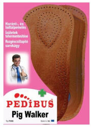 Pedibus Pig Walker 3/4-es sertésbőr gyógytalpbetét 43/44-es méret (7005, 1pár) 1db - herbaline