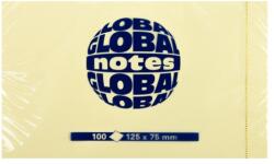 Global Notes Öntapadós jegyzettömb GLOBAL Notes 3655-01 75x125mm 100 lap