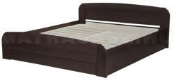 Quality Beds Atlanta pácolt, ágyneműtartós tölgy ágykeret 160x200