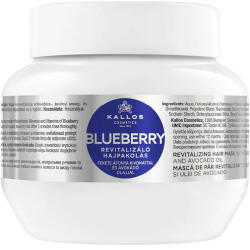 Masca pentru par uscat, deteriorat Blueberry Kallos, 275 ml