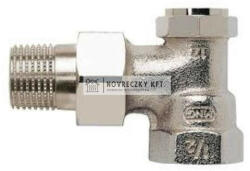 Resideo V2420E0020 radiátor visszatérő csavarzat, sarok, Verafix-E, 3/4", kvs=1, 8 (V2420E0020)