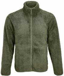 SOL'S Jachetă fleece cu fermoar Finch - Army | 4XL (SOLS-04022-1000350093)