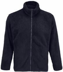 SOL'S Jachetă fleece cu fermoar Finch - Albastru marin | 3XL (SOLS-04022-1000350084)