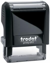 Trodat Bélyegző TRODAT Printy 4.0 4911 eco-fekete ház kék párna (4911F/K) - fotoland