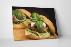 4 Decor Tablou canvas : Hamburger - beestick-deco - 69,00 RON