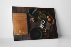 4 Decor Tablou canvas : Pregatire pentru gatit - beestick-deco - 174,00 RON