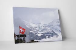 4 Decor Tablou canvas : Alpii elvetieni - beestick-deco - 69,00 RON