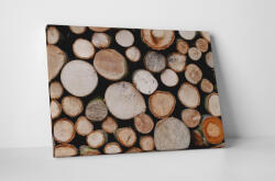 4 Decor Tablou canvas : Gramada de lemne - beestick-deco - 69,00 RON