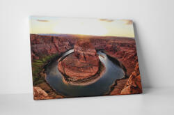 4 Decor Tablou canvas : Horseshoe Bend - beestick-deco - 174,00 RON