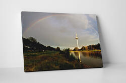 4 Decor Tablou canvas : Turnul de televiziune - beestick-deco - 104,00 RON