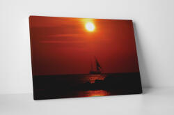 4 Decor Tablou canvas : Soarele rosu - beestick-deco - 104,00 RON