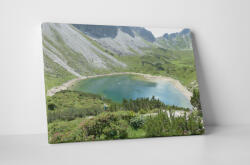 4 Decor Tablou canvas : Lac glaciar intre munti - beestick-deco - 174,00 RON