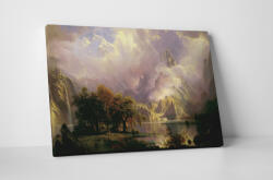 4 Decor Tablou canvas : Rocky Mountain - Albert Bierstadt - beestick-deco - 69,00 RON